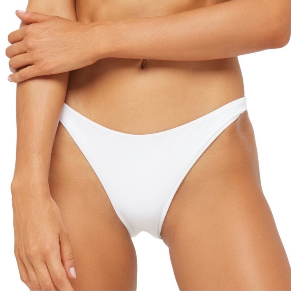NWT L*Space Parker Top Camacho Bottom White Bikini 2pc Set | Revolve Bikini - Picture 8 of 12
